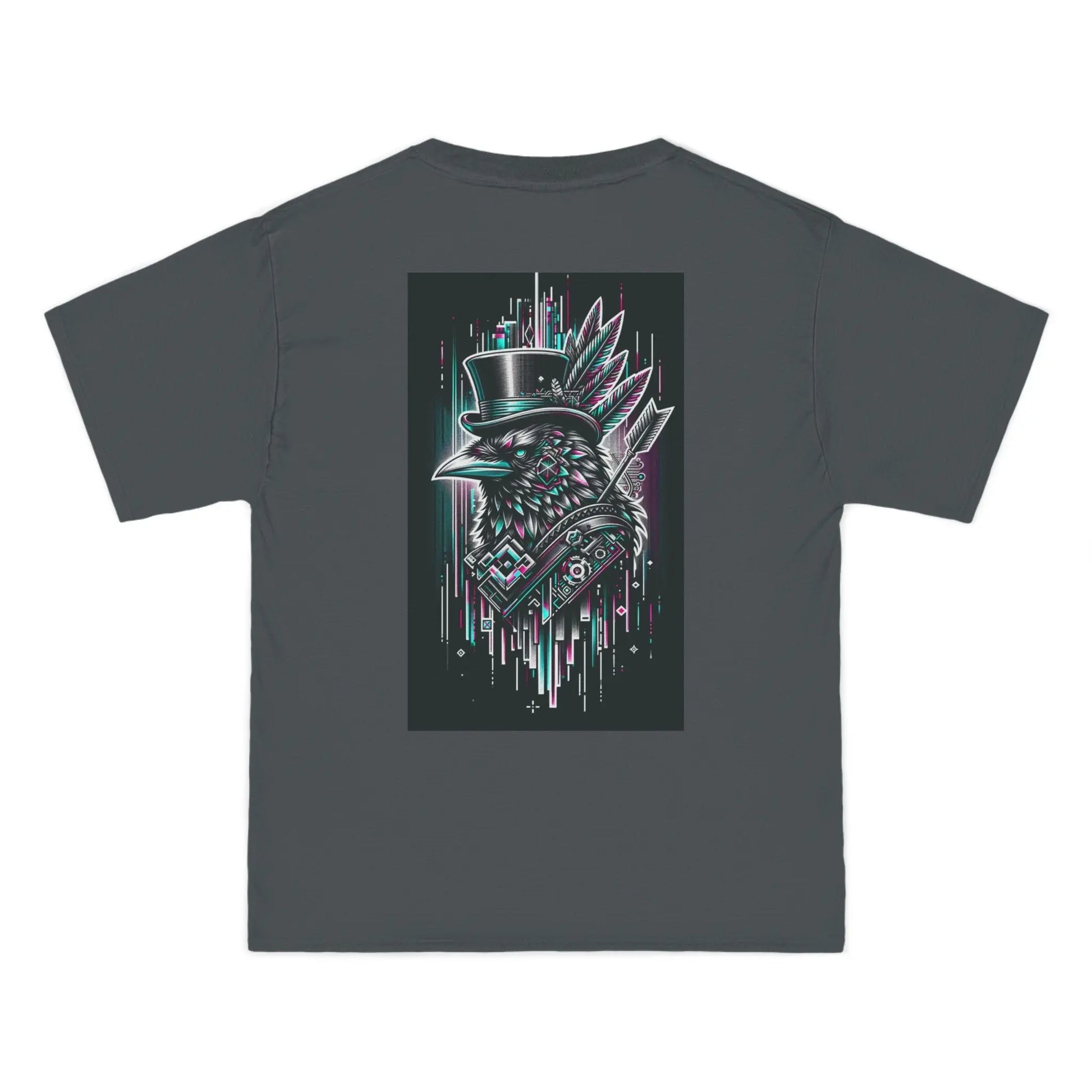 Crow and Hat PinkNBlue T-Shirt (Unisex) Westminster Vault