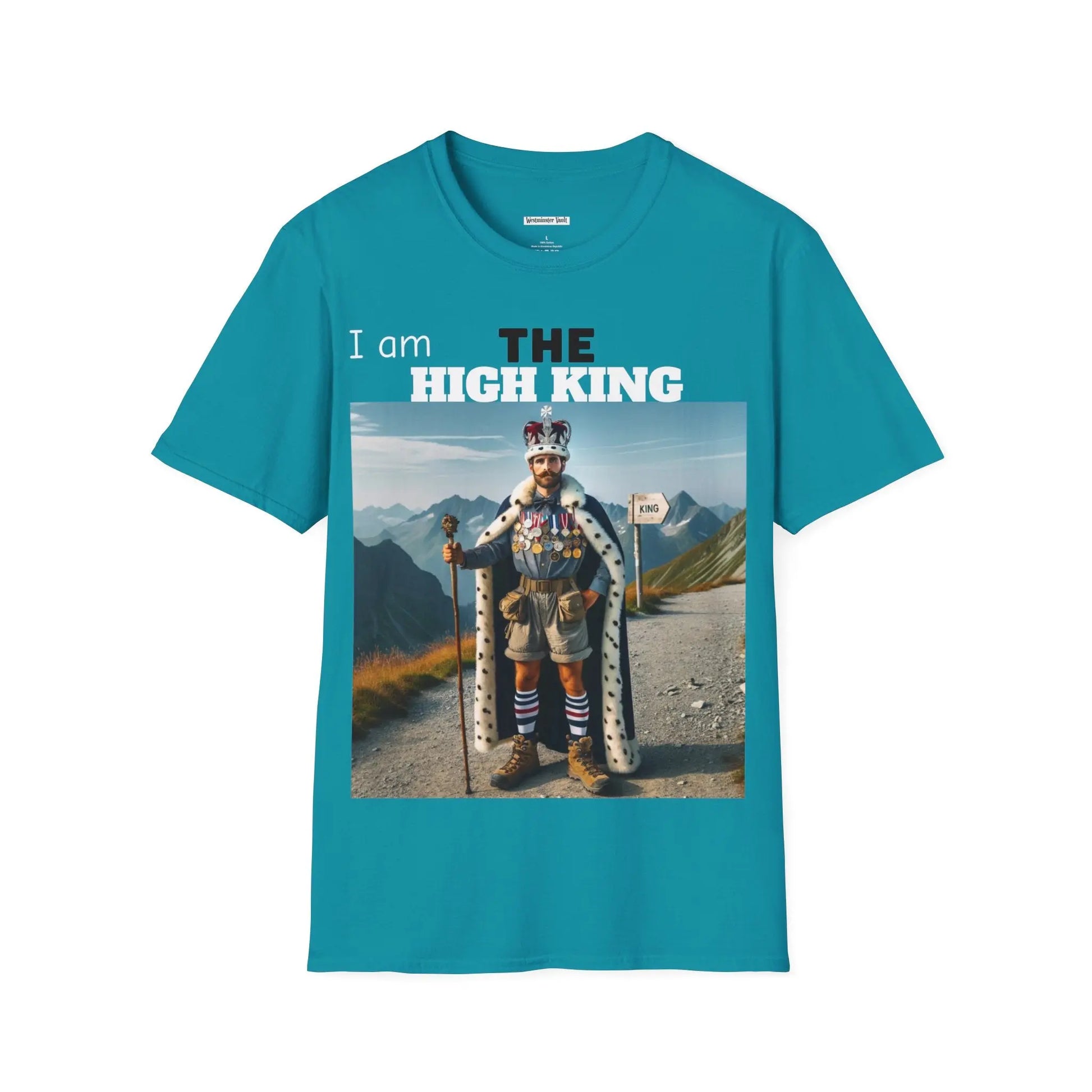 Westminster Vault Hiking/High-King T-shirt (Unisex) Westminster Vault