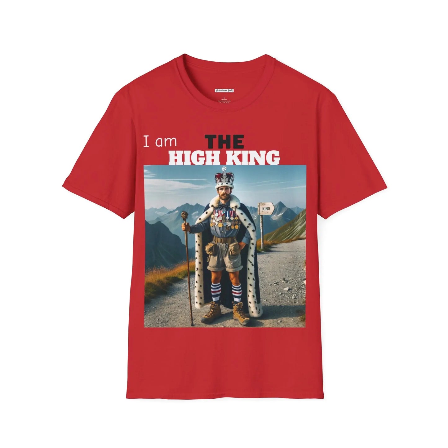 Westminster Vault Hiking/High-King T-shirt (Unisex) Westminster Vault