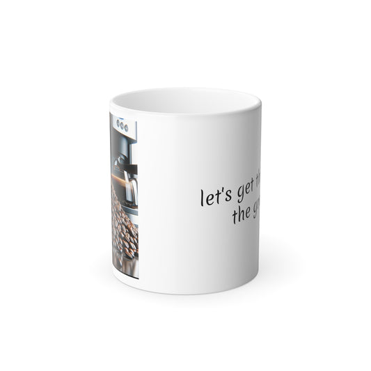 Coffee Lover Mug: Color Morphing Mug, 11oz