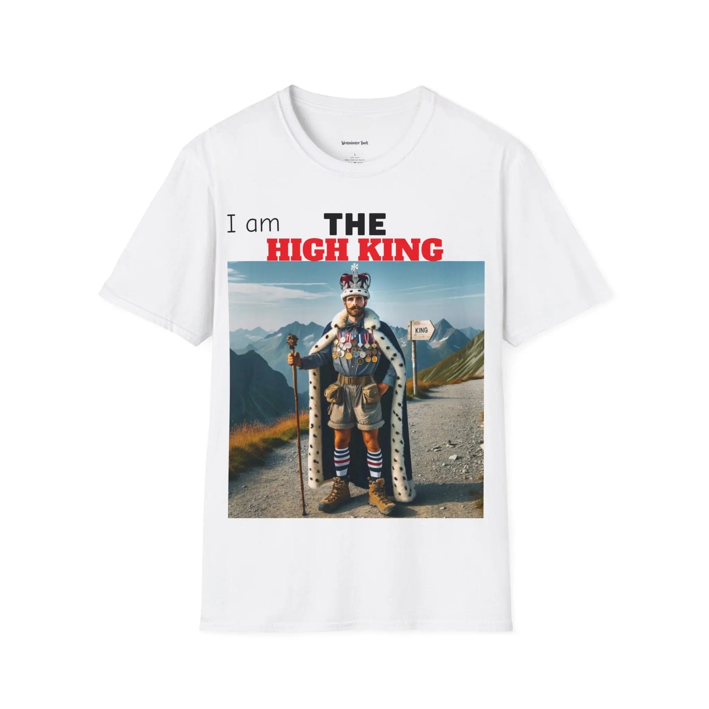 Westminster Vault Hiking/High-King T-shirt (Unisex) Westminster Vault