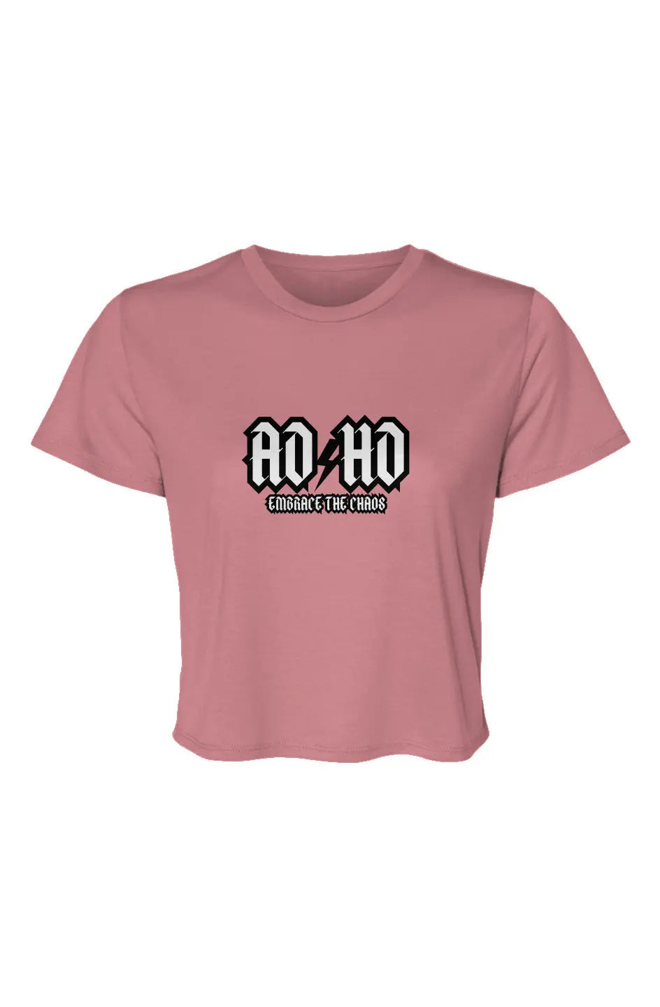 Women’s ACDC/ADHD  Flowy Cropped T-Shirt Westminster Vault