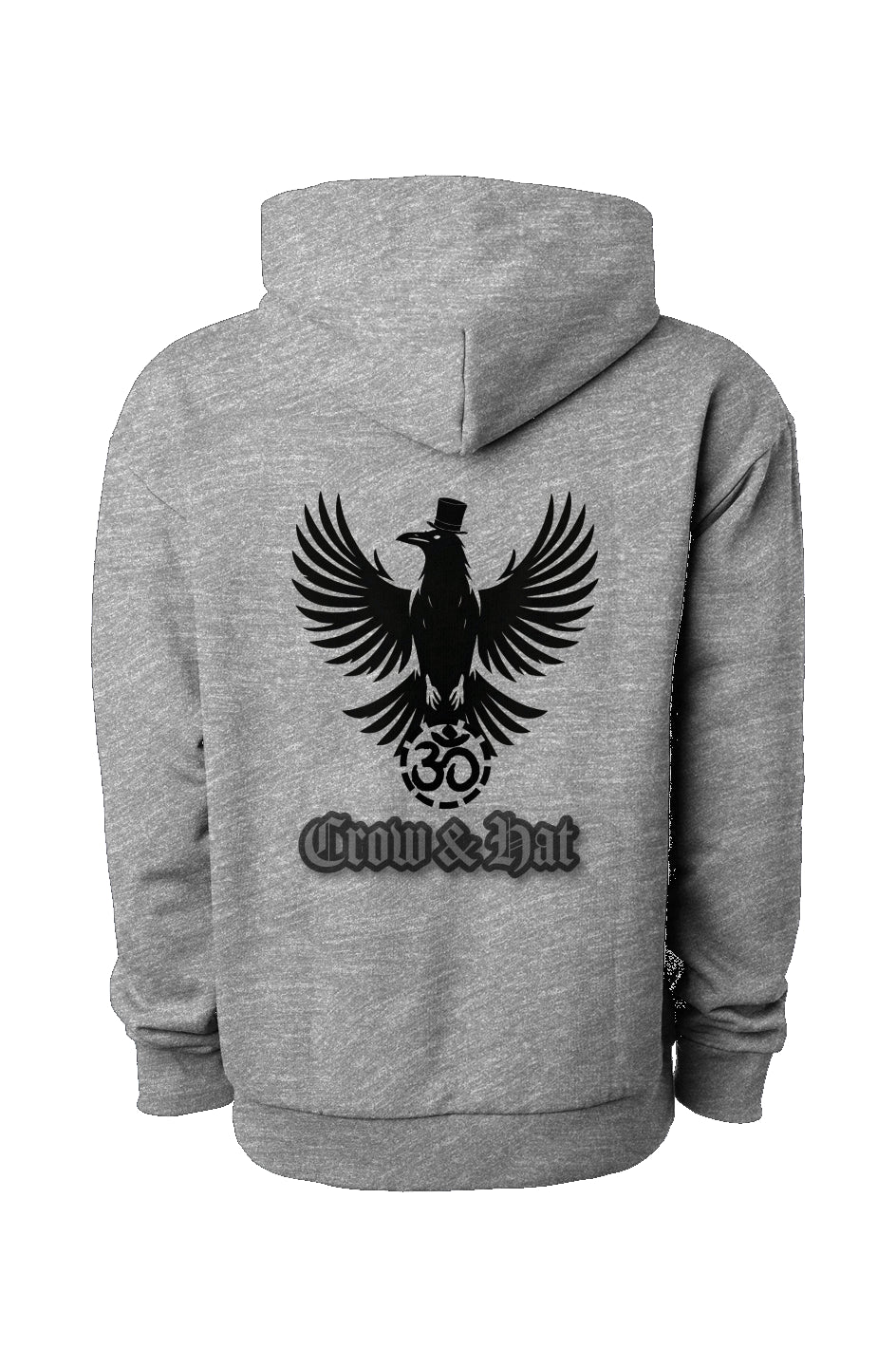 Crow and Hat Gothic Oversized Hoodie (Men's) Westminster Vault