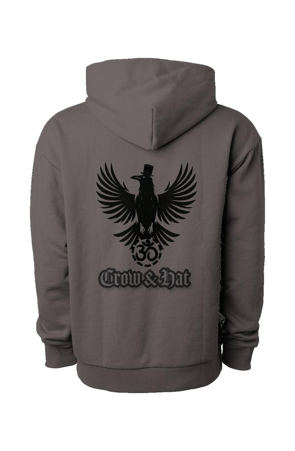 Crow and Hat Gothic Oversized Hoodie (Men's) Westminster Vault