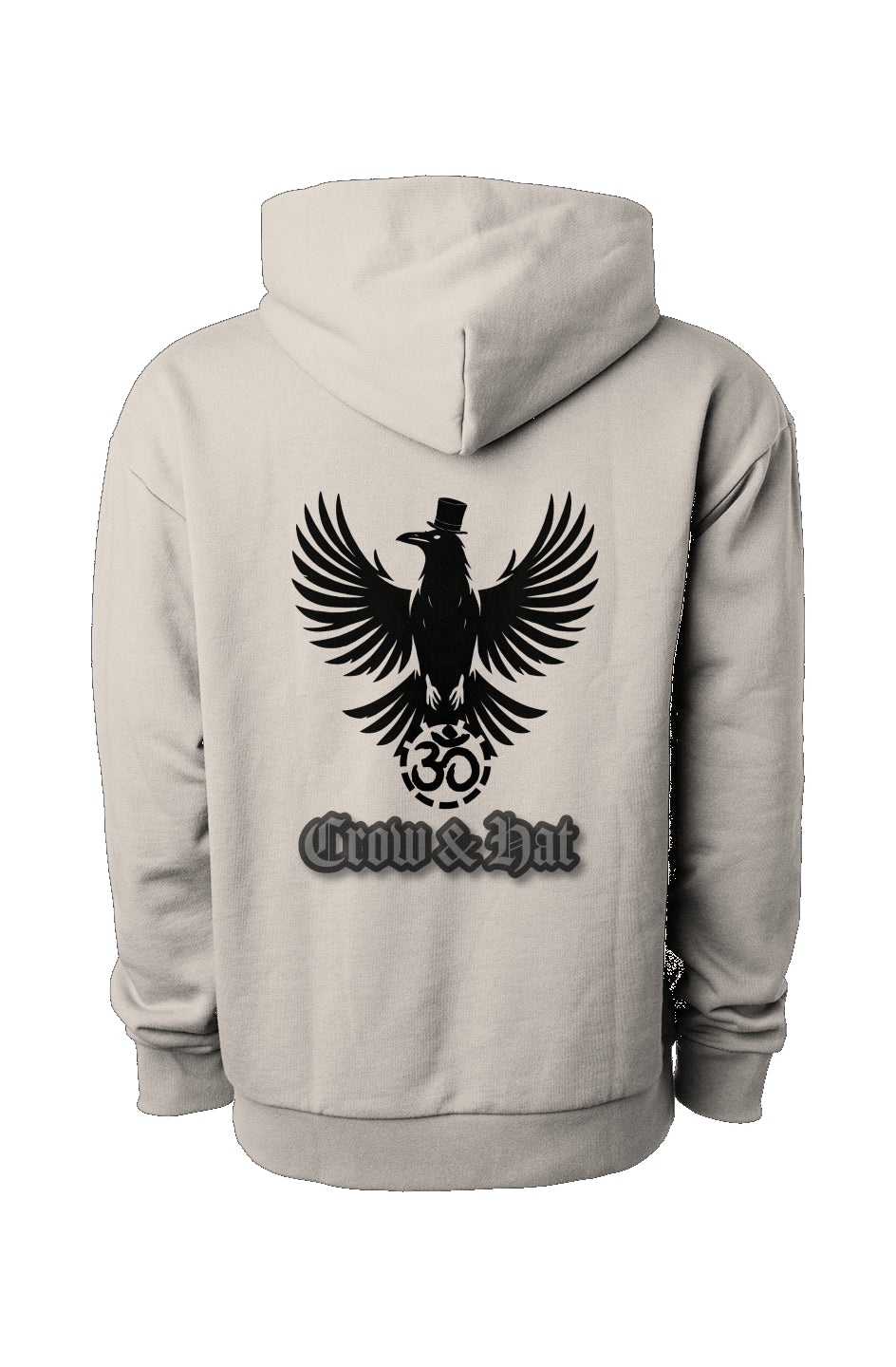 Crow and Hat Gothic Oversized Hoodie (Men's) Westminster Vault