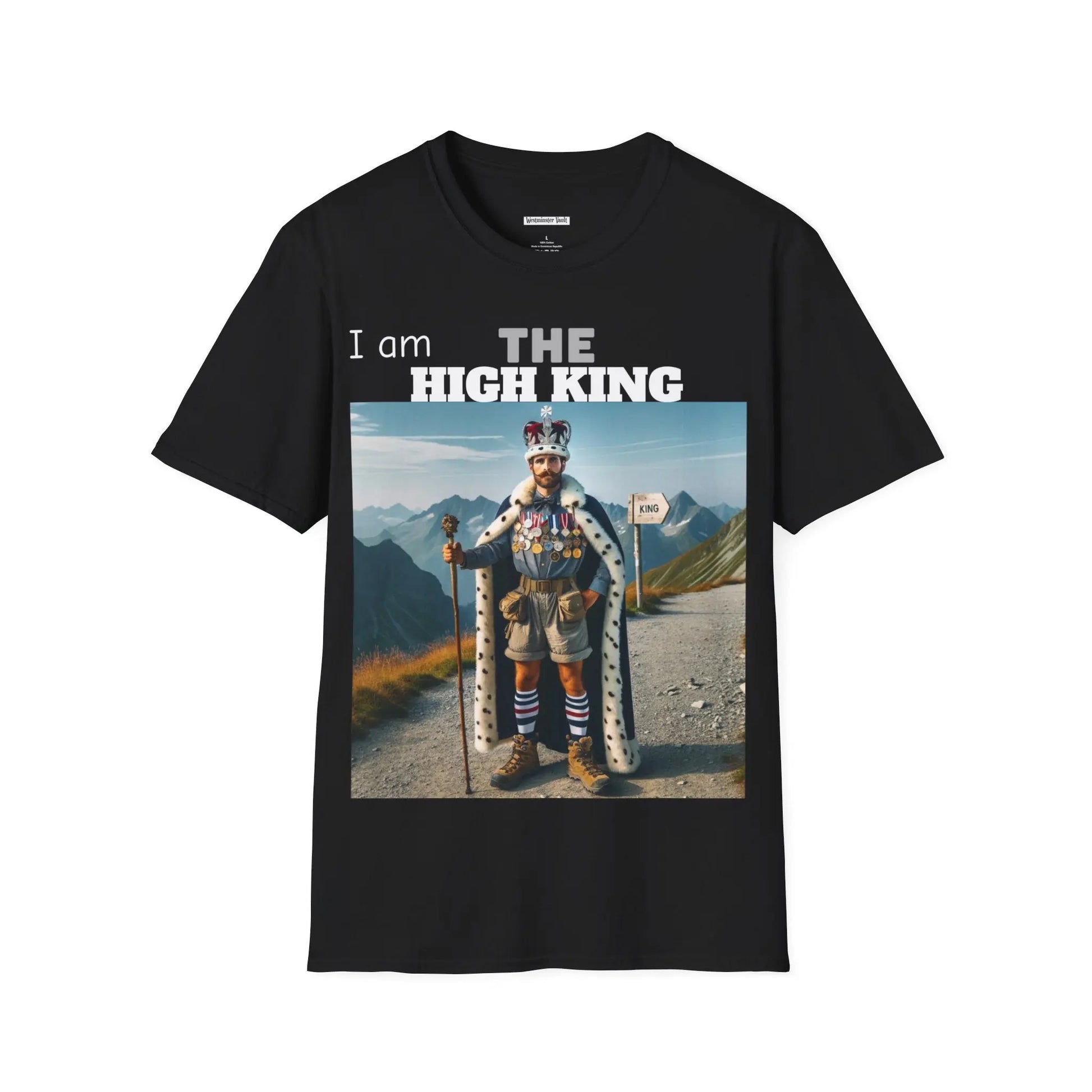 Westminster Vault Hiking/High-King T-shirt (Unisex) Westminster Vault