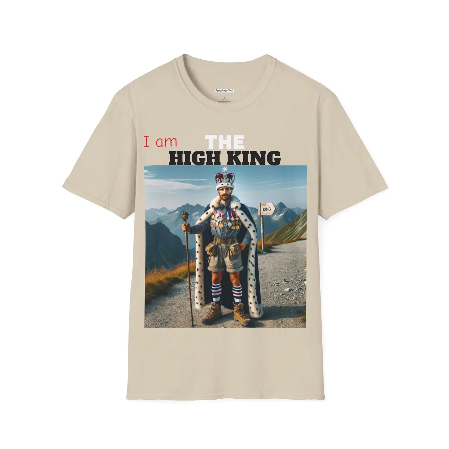 Westminster Vault Hiking/High-King T-shirt (Unisex) Westminster Vault