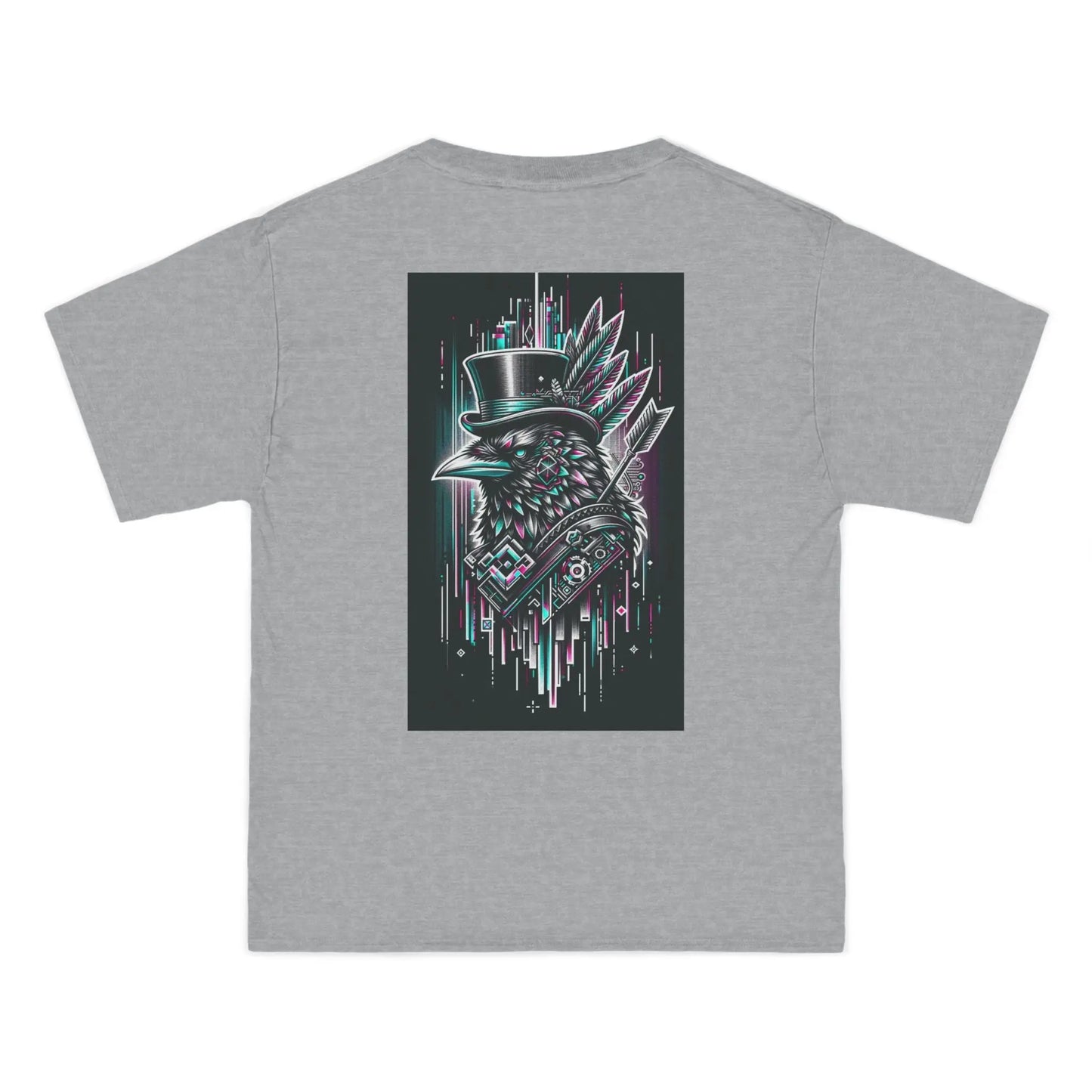 Crow and Hat PinkNBlue T-Shirt (Unisex) Westminster Vault