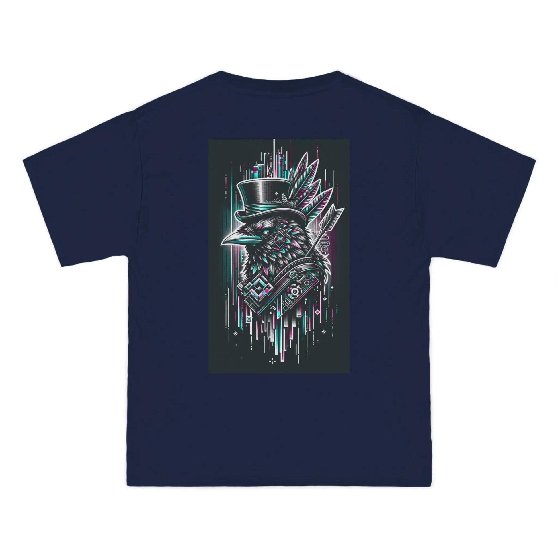 Crow and Hat PinkNBlue T-Shirt (Unisex) Westminster Vault