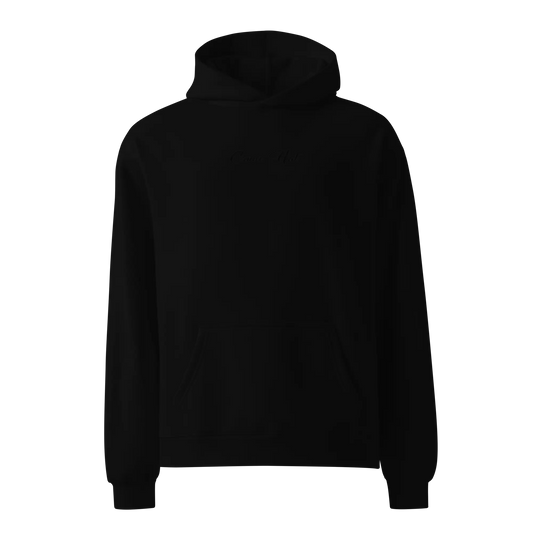 Crow and Hat Italic Chest Print Hoodie (Unisex) Westminster Vault